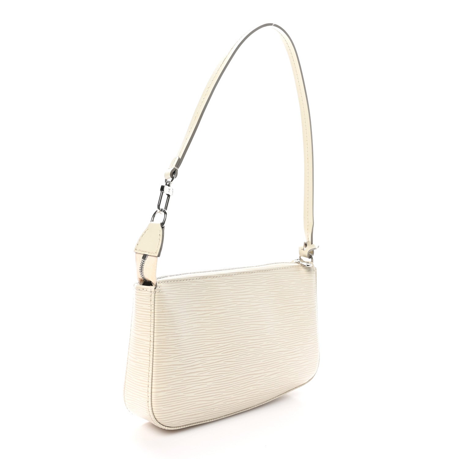 Louis Vuitton Epi Pochette Accessories NM Ivory 3 of 10