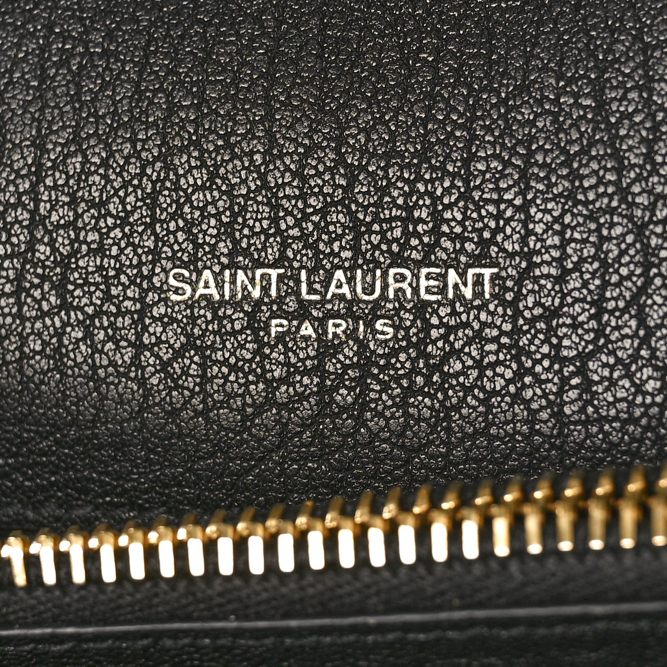 Saint Laurent Sheepskin Matelasse Chevron Monogram Medium College Bag Black 6 of 8
