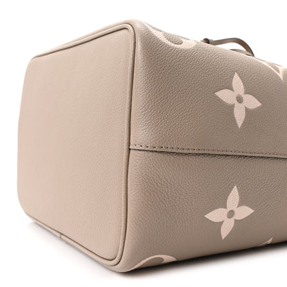 Louis Vuitton Empreinte Monogram Giant Neonoe MM Tourterelle Creme 10 of 10