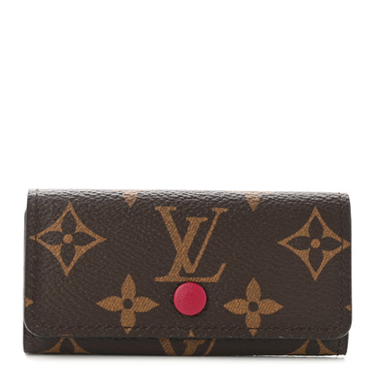 Louis Vuitton Monogram 4 Key Multicles Holder Fuchsia 1 of 8