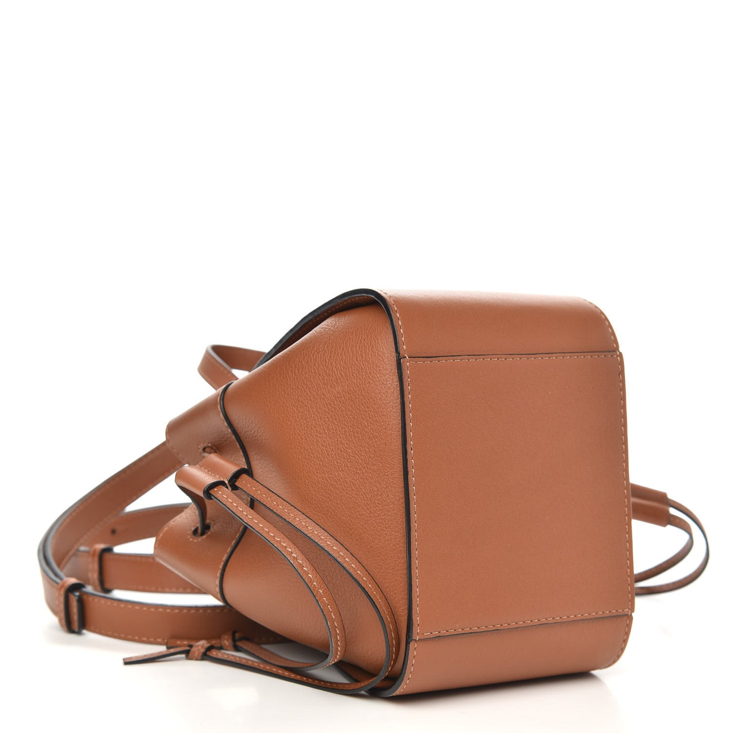 Calfskin Mini Hammock Shoulder Bag Tan