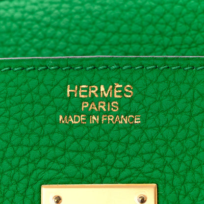 Hermes Togo Birkin 35 Bambou 6 of 13