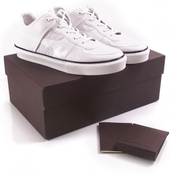Louis Vuitton Calfskin LV Tower Sneakers Shoes 9 White 10 of 10
