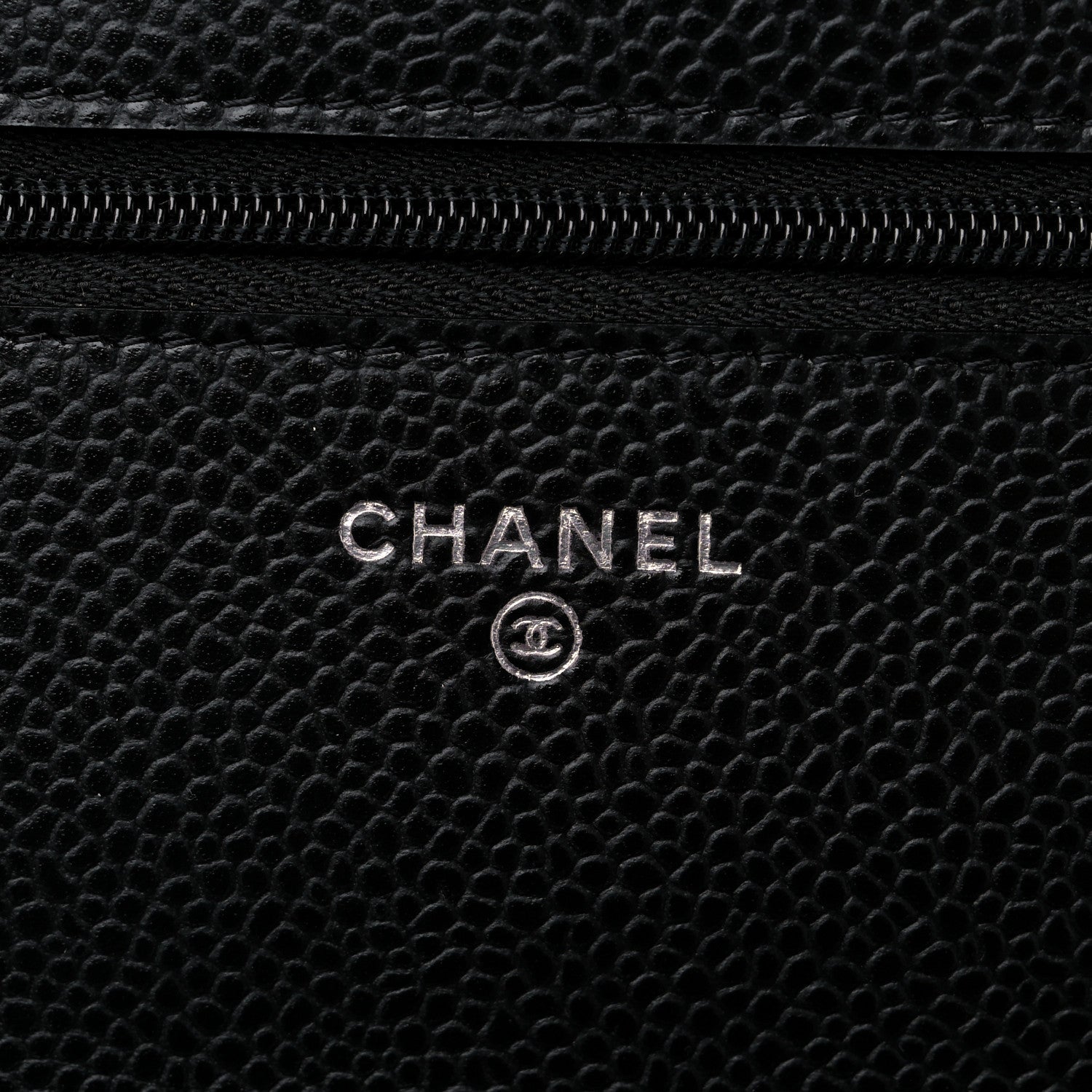 Chanel Caviar Quilted Wallet On Chain WOC Black 7 of 12