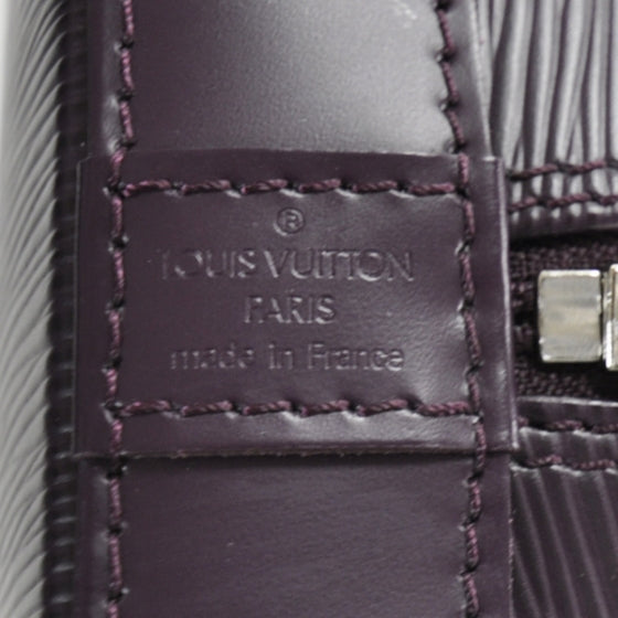 Louis Vuitton Epi Alma Cassis Purple 1 of 1
