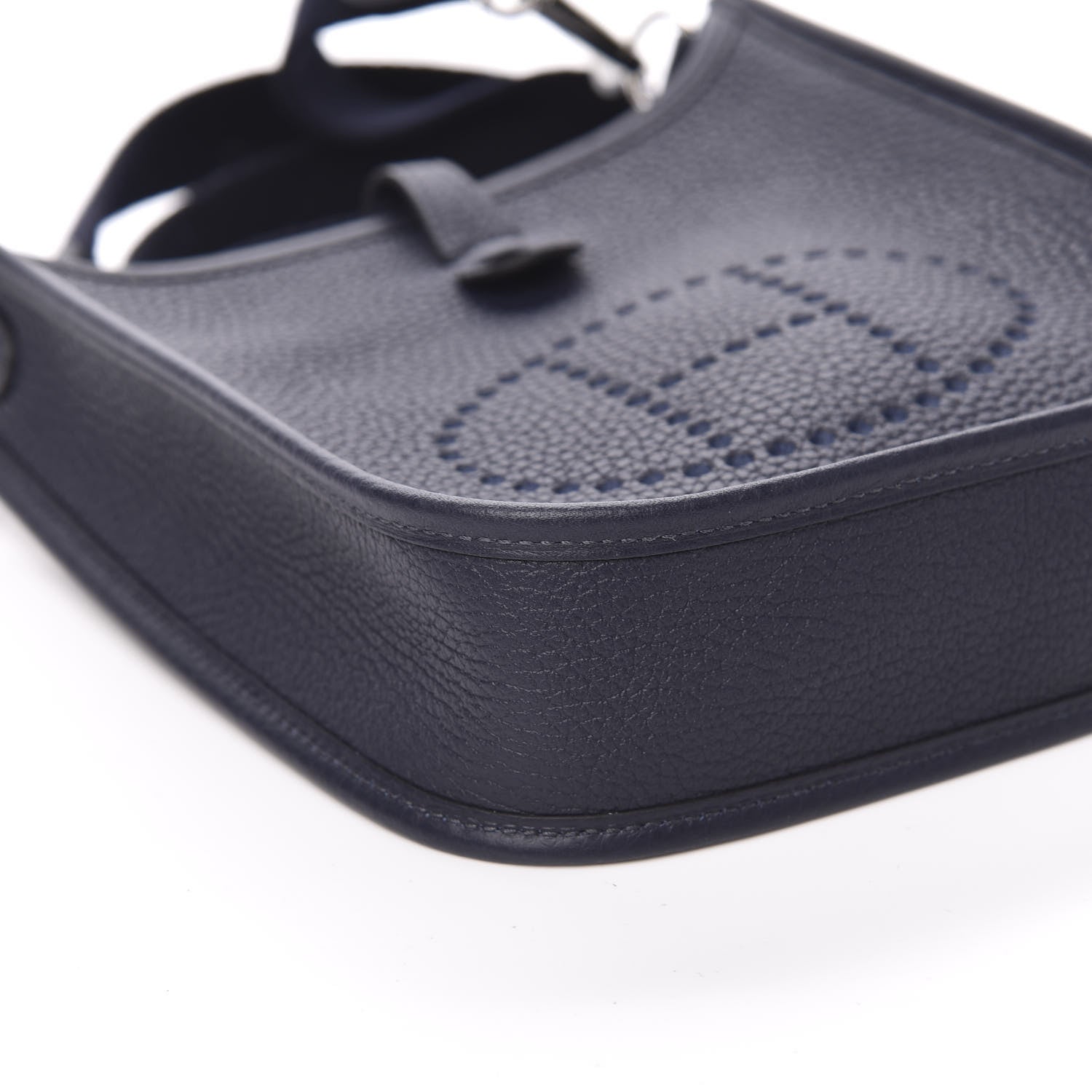 Hermes Taurillon Clemence Evelyne TPM Bleu Nuit 8 of 11