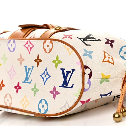 Louis Vuitton Monogram Multicolor Theda GM White 9 of 10