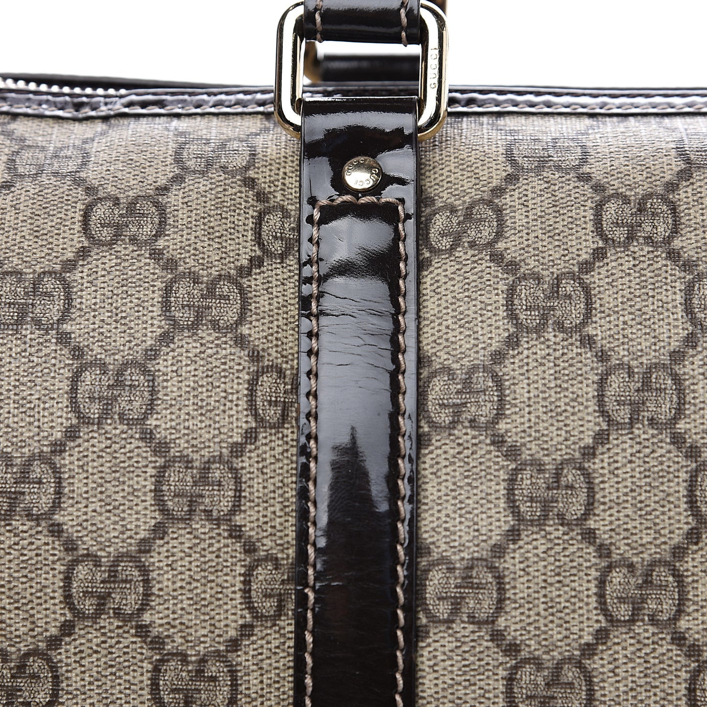 GG Plus Monogram Medium Joy Boston Dark Brown