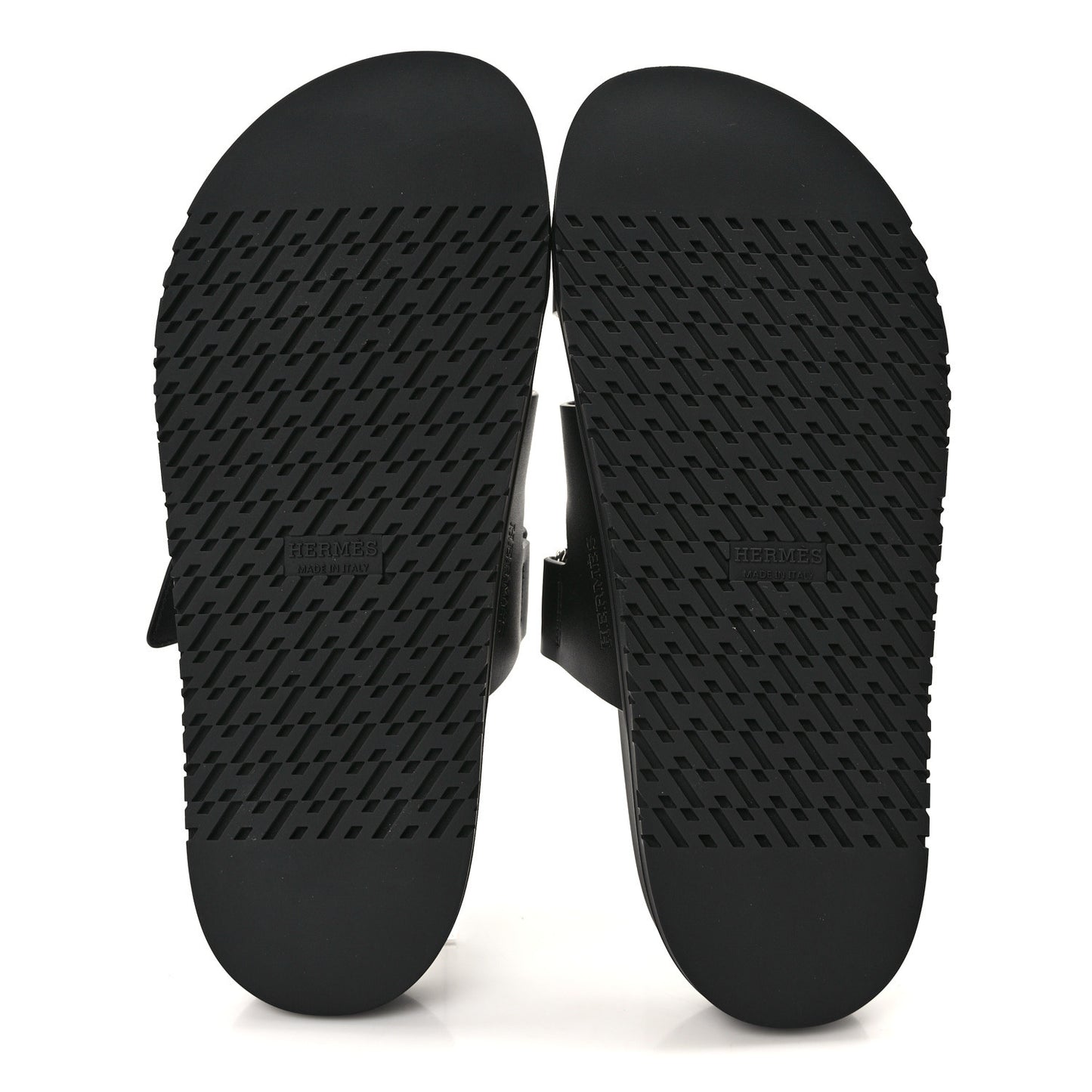 Calfskin Womens Chypre Sandals 40.5 Black