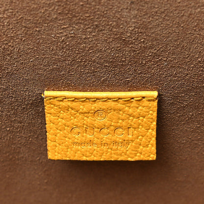 Gucci GG Supreme Monogram Flora Small Padlock Bamboo Shoulder Bag Beige Multicolor Crop 6 of 11