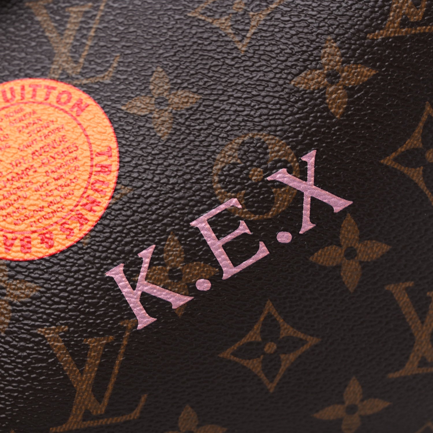 Louis Vuitton Monogram My World Tour Speedy Bandouliere 30 Black