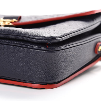 Louis Vuitton Empreinte Pochette Metis Marine Rouge 9 of 9