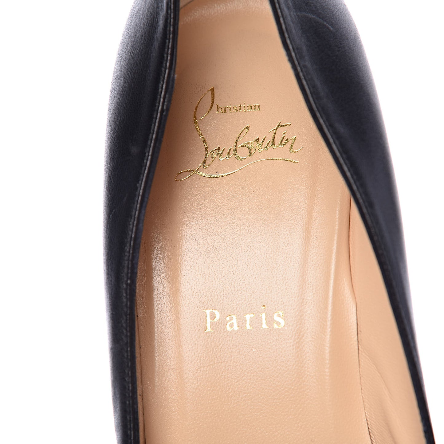 Shiny Nappa Pigalle Follies 85 Pumps 40.5 Black