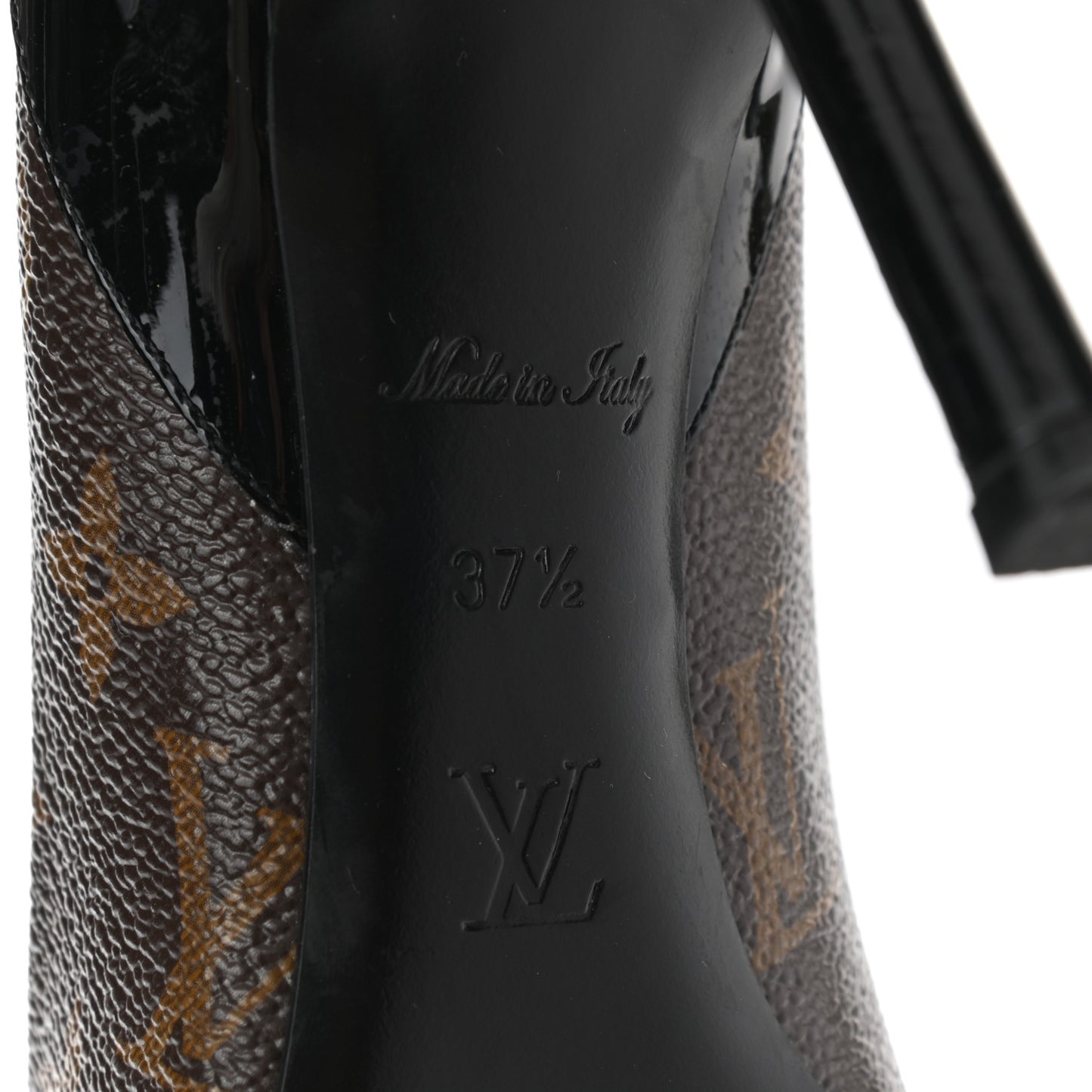 Monogram Cherie Pumps 37.5 Black