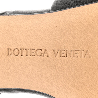 Bottega Veneta Nappa Quilted Rubber Lido Mule Sandals 38 Black 6 of 15