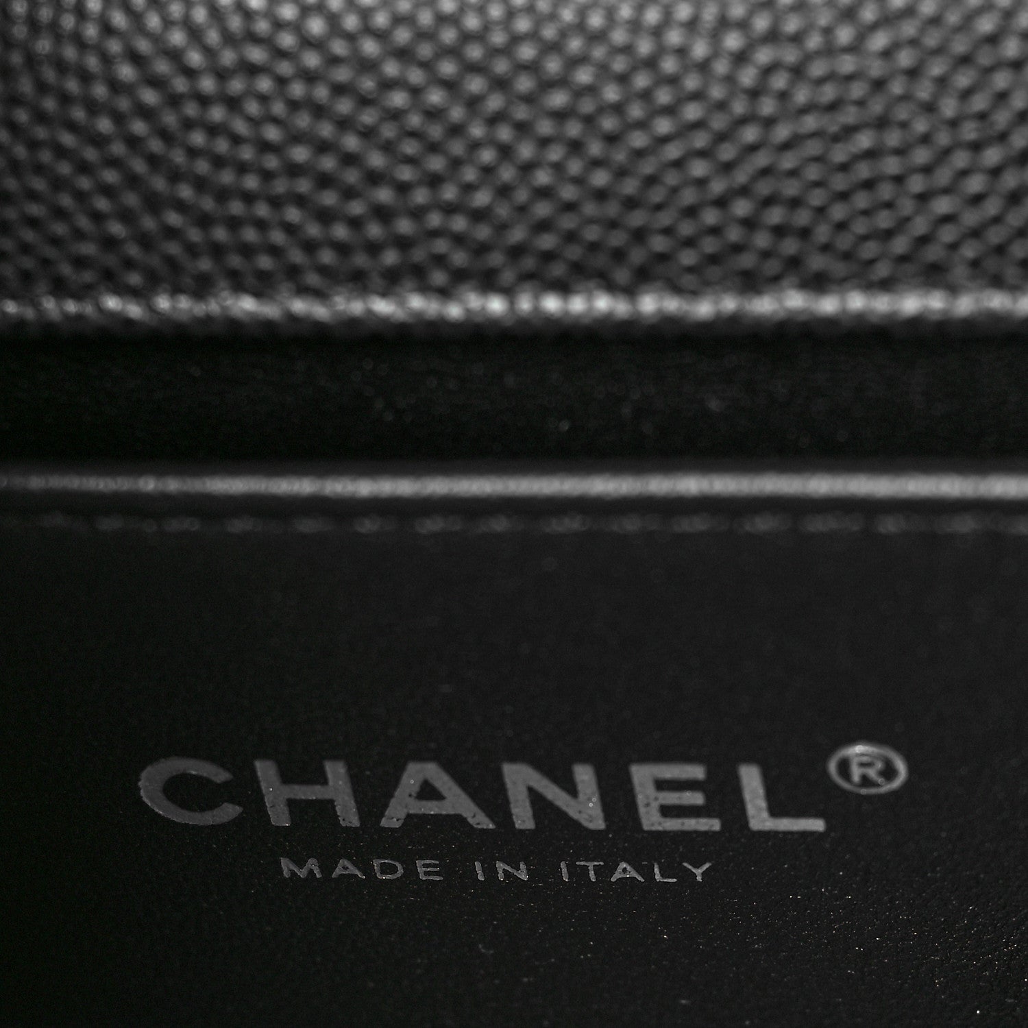 Chanel Caviar Quilted Medium Boy Flap Black 8 of 11