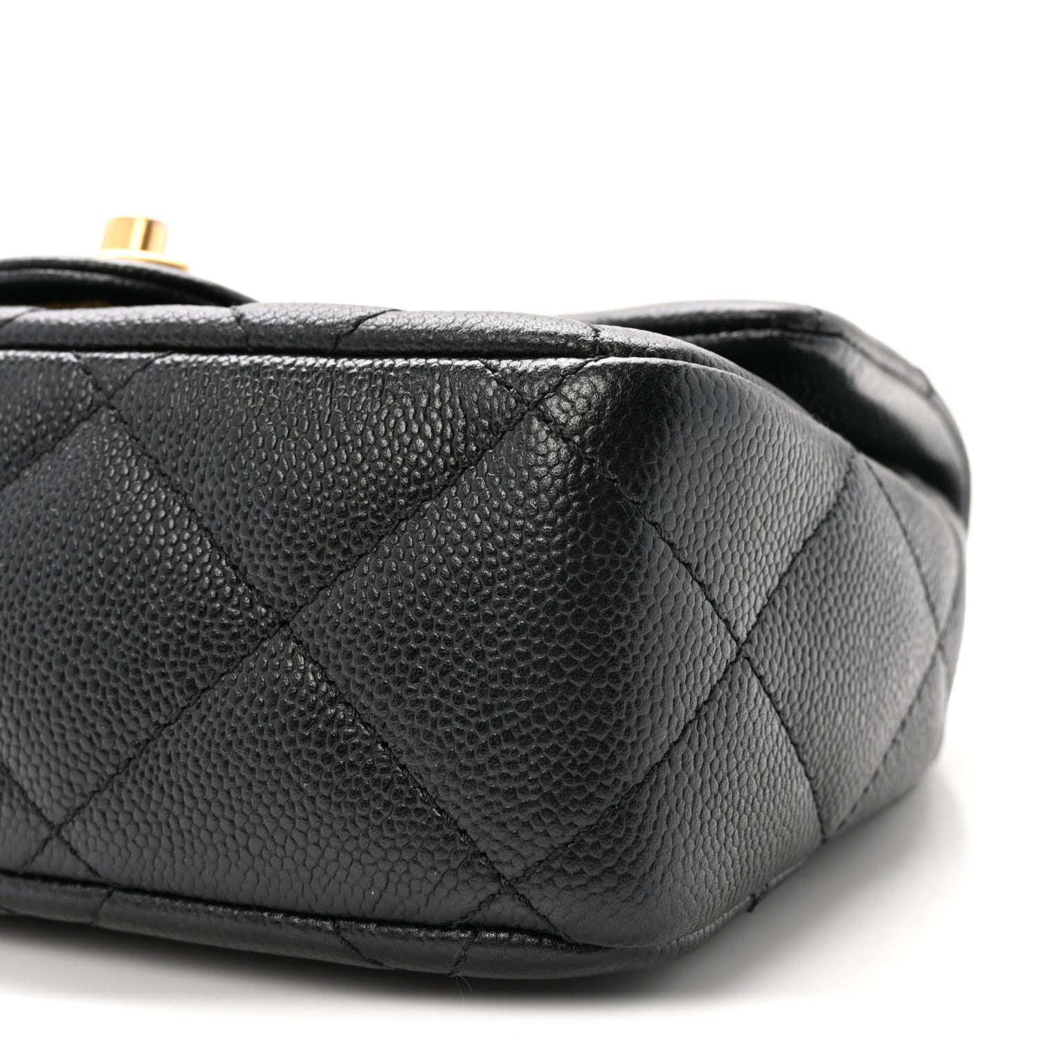 Chanel Caviar Quilted Mini Sweetheart Flap Black 10 of 11