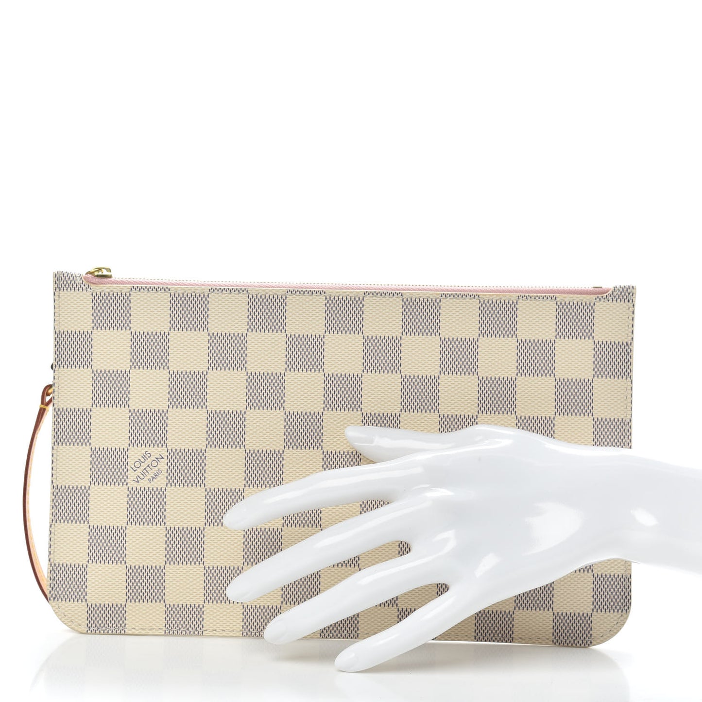 Damier Azur Neverfull MM GM Pochette Rose Ballerine