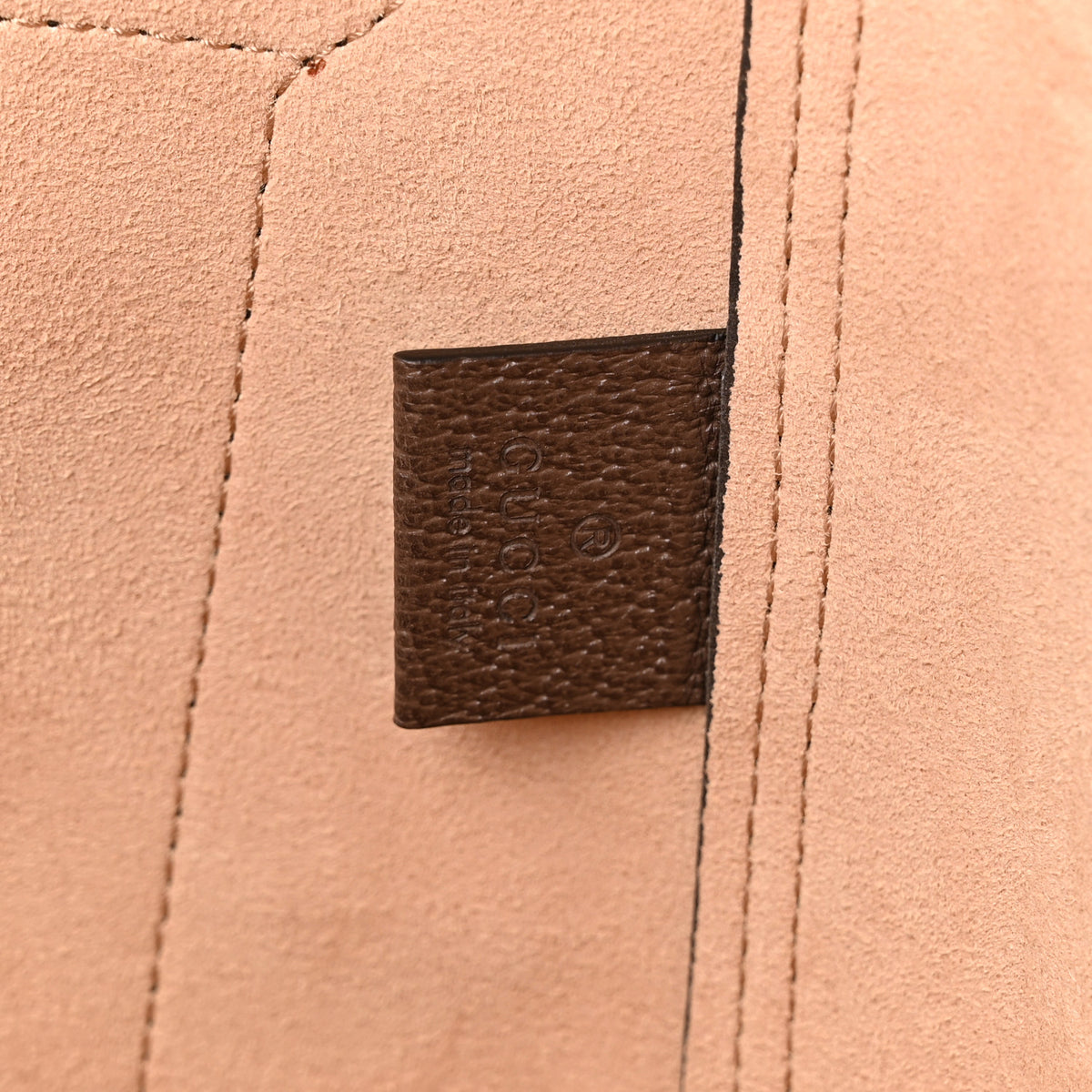 GG Supreme Monogram Web Ophidia Tote Brown