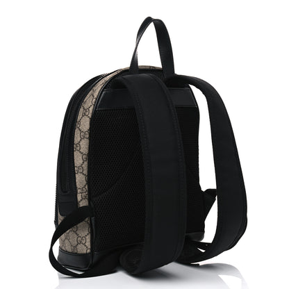 Gucci GG Supreme Monogram Small Eden Day Backpack Black 2 of 7
