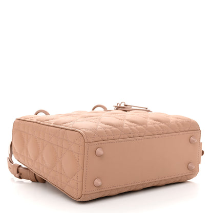 Christian Dior Ultra Matte Calfskin Cannage Small My ABCDior Lady Dior Beige 4 of 9