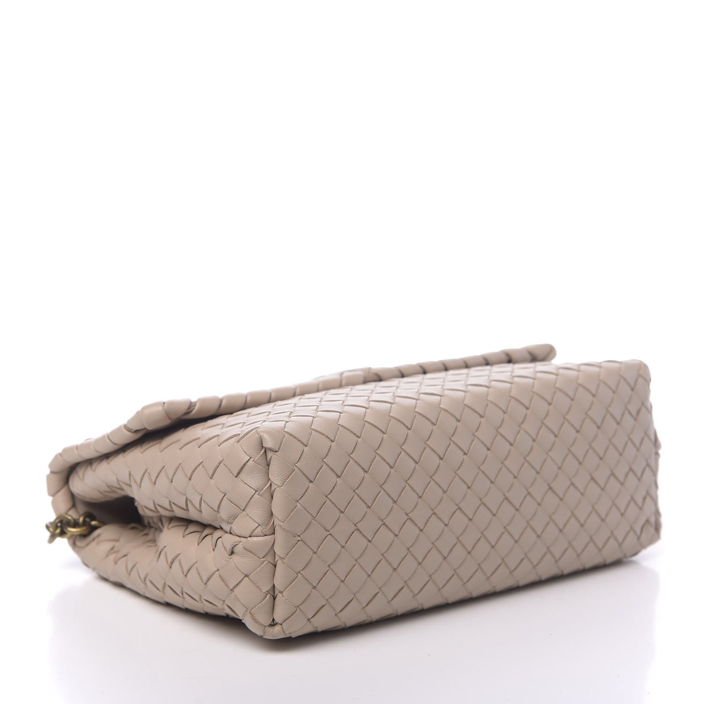 Nappa Intrecciato Medium Olimpia Bag Fume