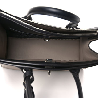 Louis Vuitton Taurillon City Steamer MM Black Beige 5 of 8