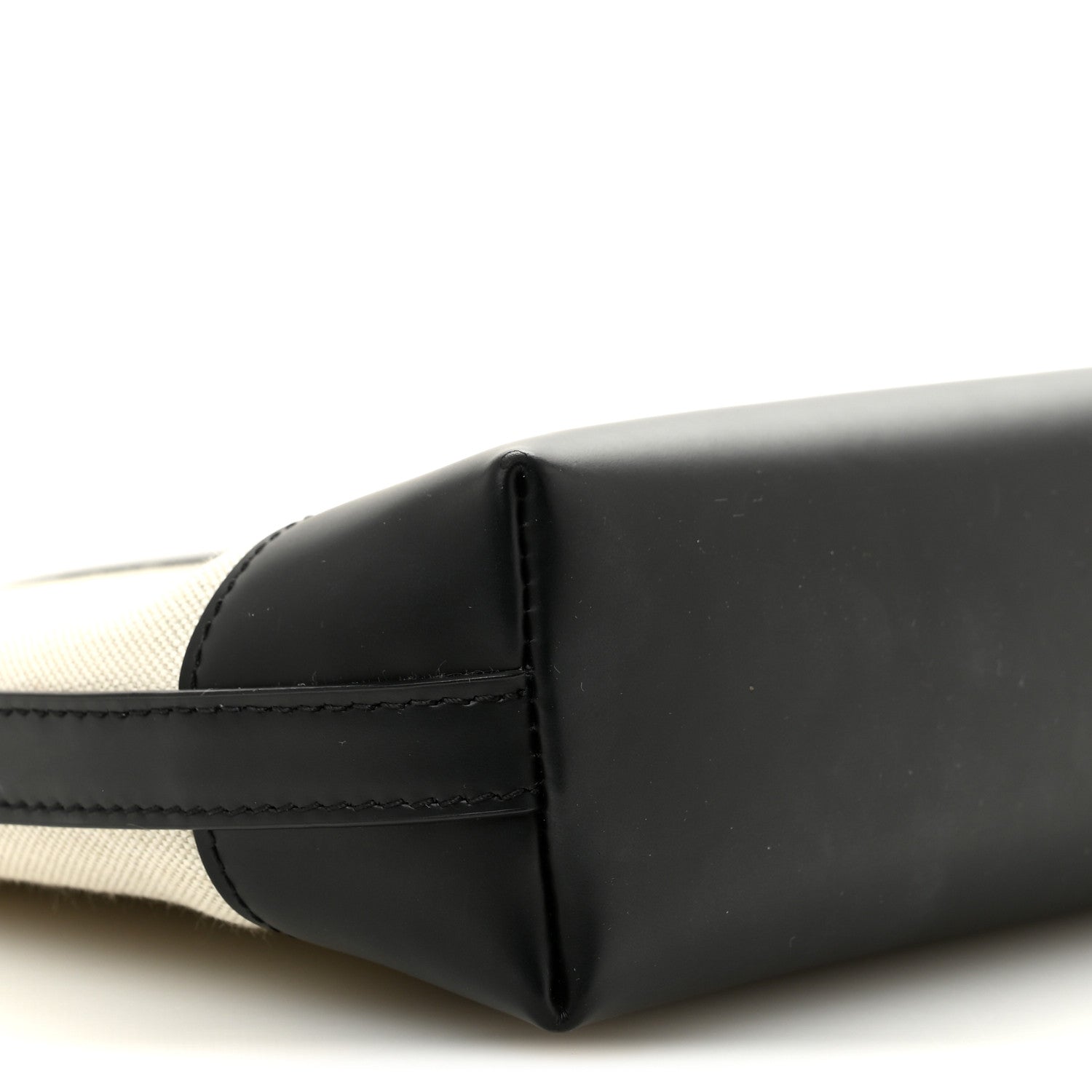 Balenciaga Cotton Canvas Pochette Crossbody Bag Black 9 of 10