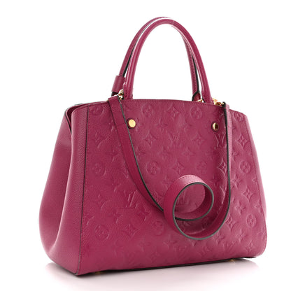 Louis Vuitton Empreinte Montaigne MM Grape 3 of 10