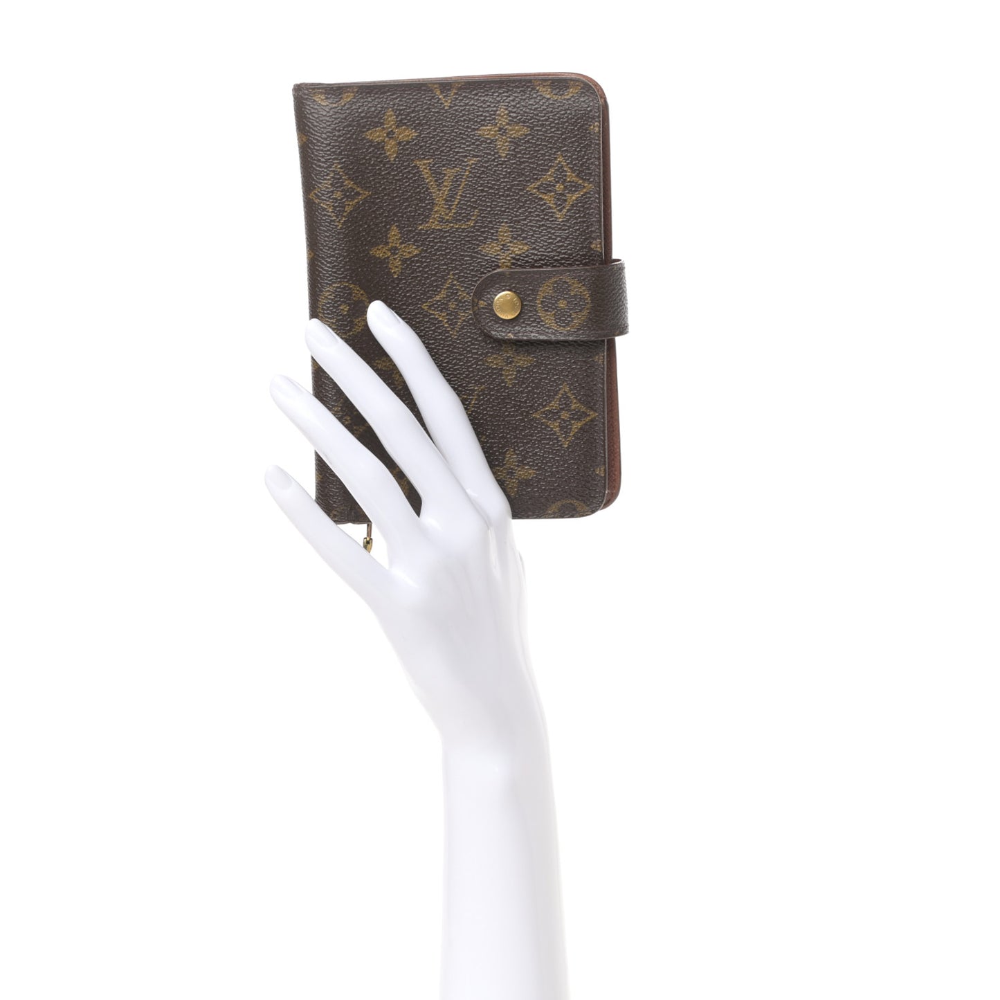 Monogram Zipped Papers Wallet