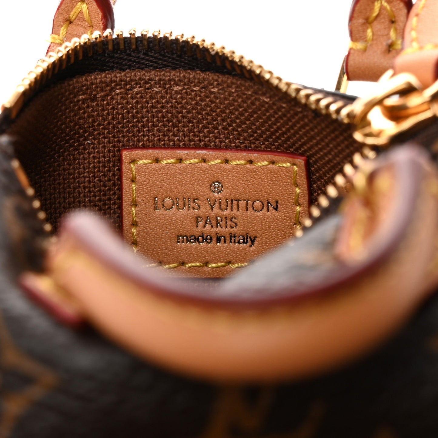Monogram Micro Speedy Bag Charm