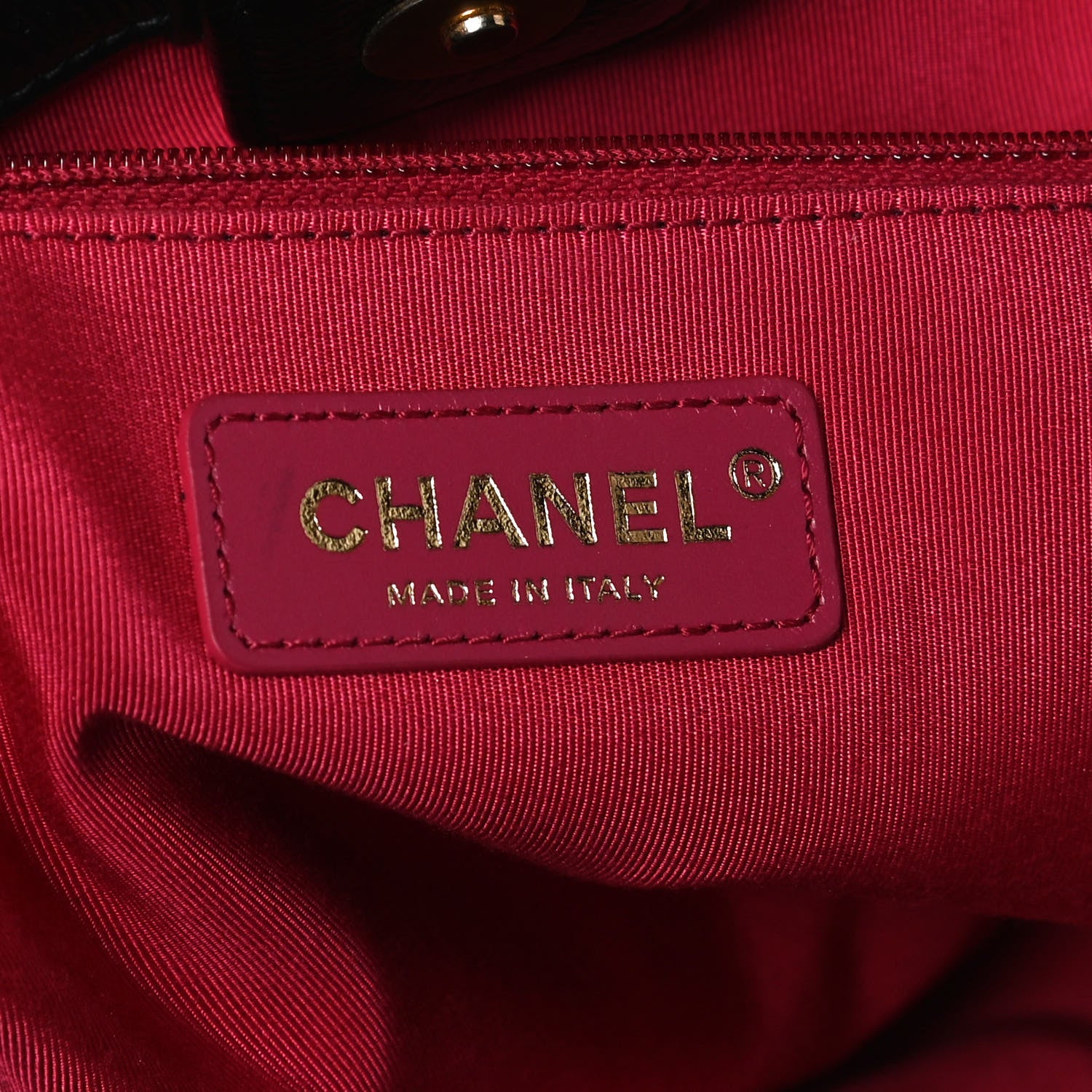 Chanel Shiny Aged Calfskin Shopping Bag Black 8 of 10