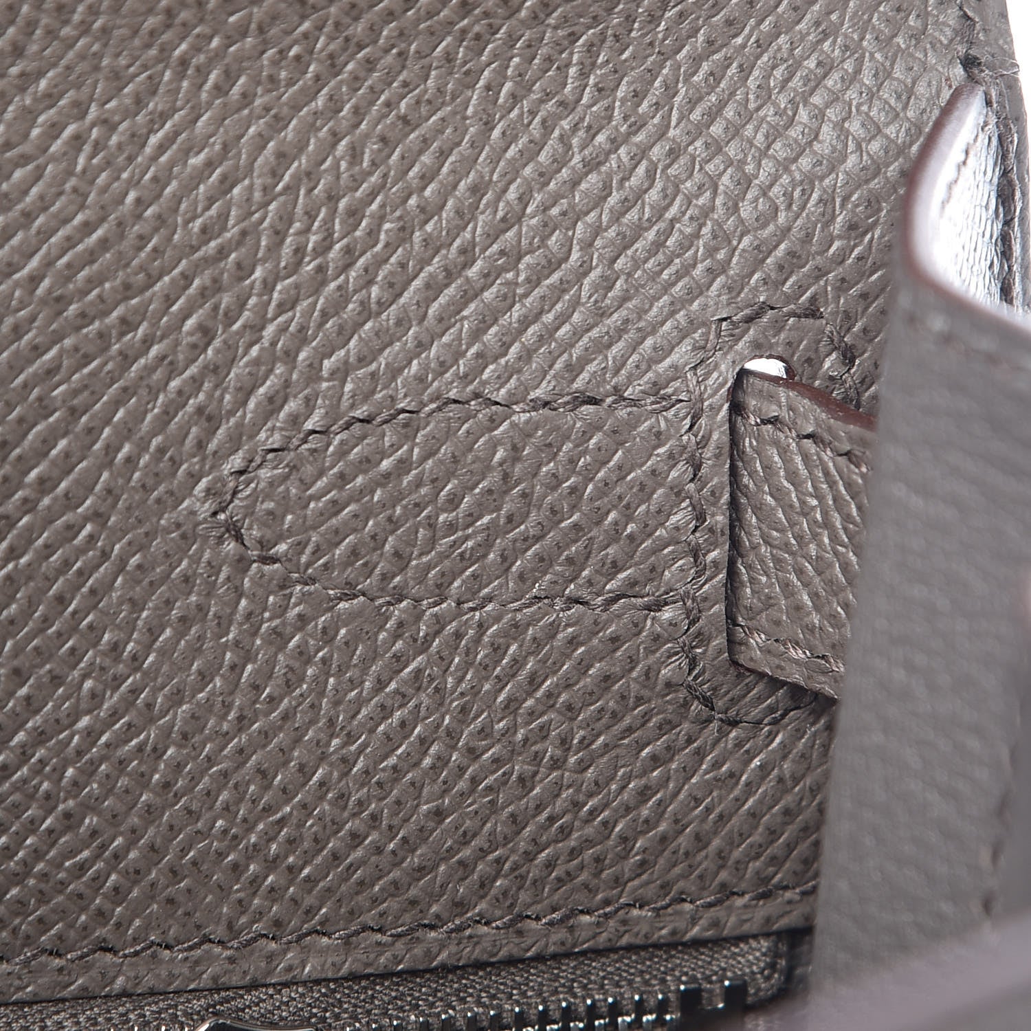 Hermes Epsom Kelly Sellier 28 Etain 6 of 37