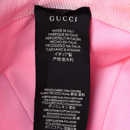 Gucci GG Supreme Monogram Strawberry Baseball Hat L Beige 9 of 10