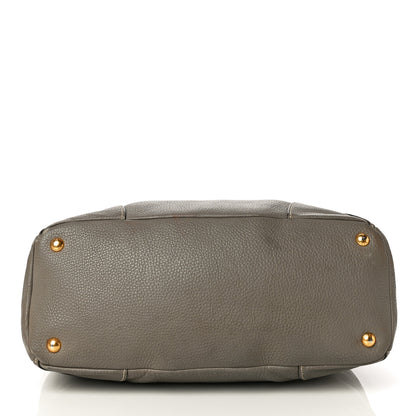 Prada Vitello Daino Hobo Argilla 10 of 11