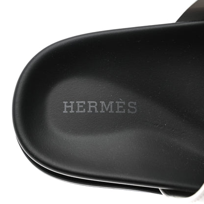 Hermes Calfskin Womens Chypre Sandals 35 White 7 of 9