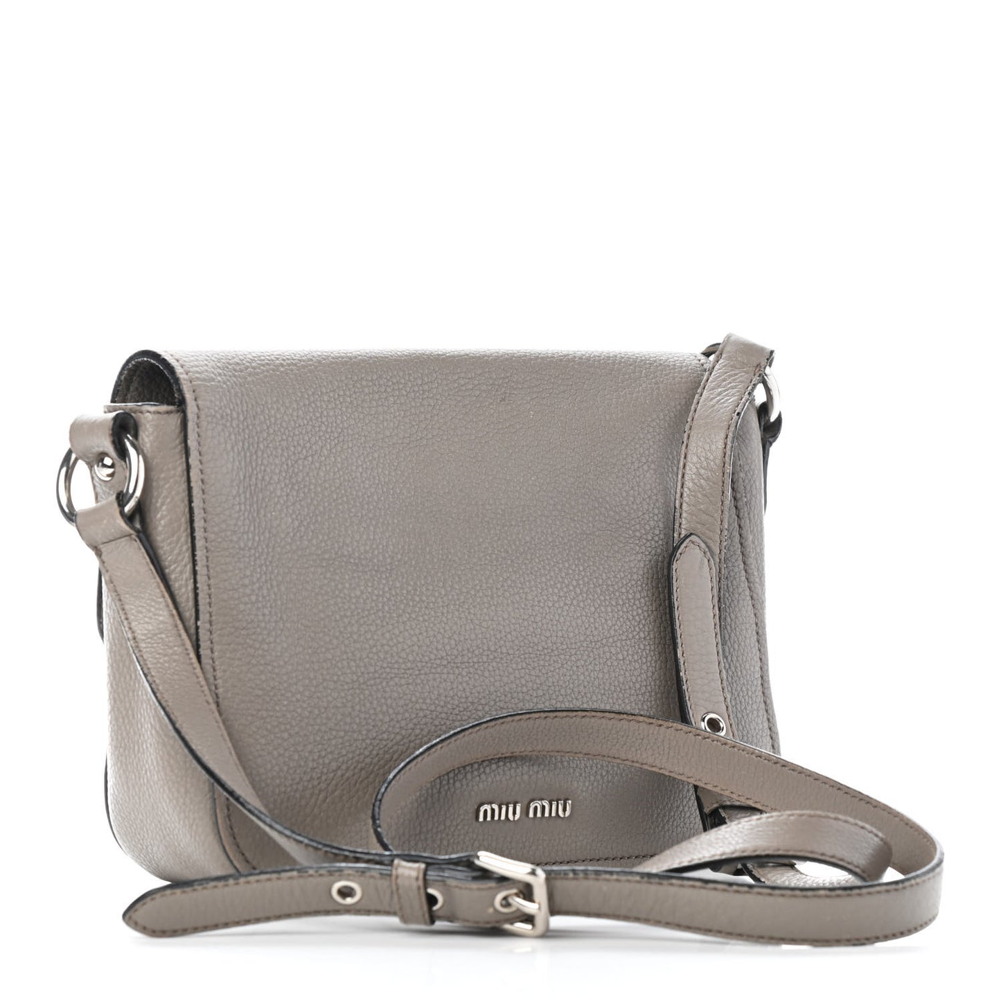 Vitello Phenix Shoulder Bag Argilla