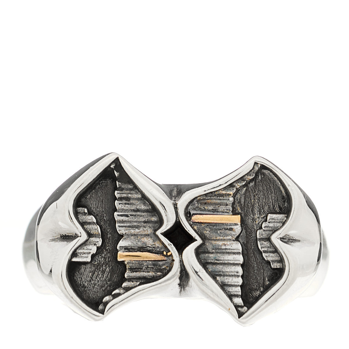 Chrome Hearts Sterling Silver Matty Boy Chomper Ring 60 9.25 1 of 7