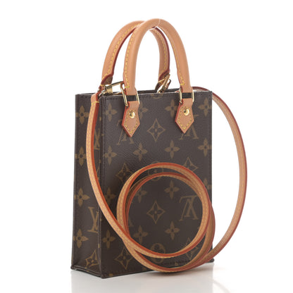 Louis Vuitton Monogram Petit Sac Plat 2 of 9