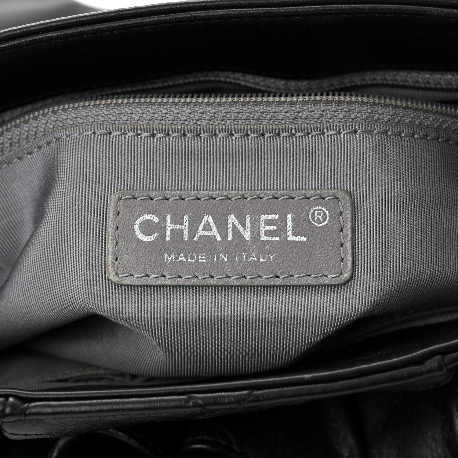 Chanel Calfskin Coco Pleats Messenger Flap Black 6 of 10