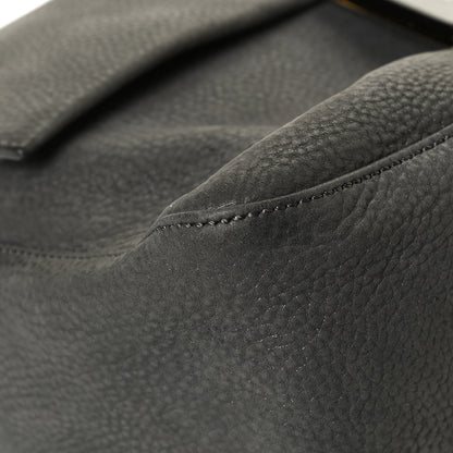 Fendi Vitello Savana Big Mama Baguette Grigio Tartaruga Natural 13 of 13