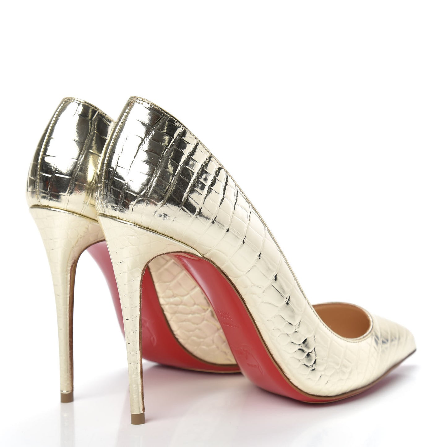 Metallo Cocco Pigalle Follies 100 Pumps 36.5 Platine