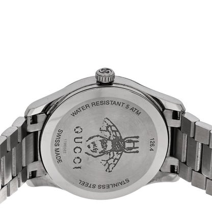 Gucci Stainless Steel 38mm G-Timeless Two Tone Bee Quartz Watch 4 of 5