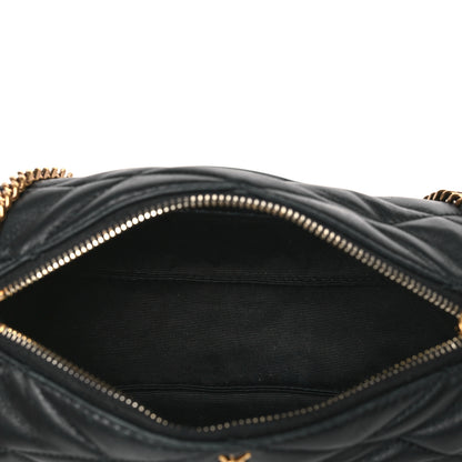Saint Laurent Lambskin Monogram Mini Sade Tube Bag Black 5 of 9
