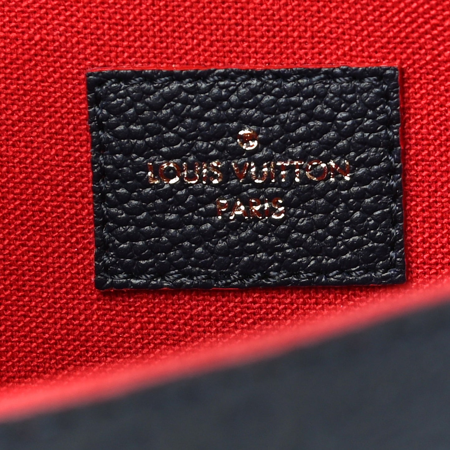 Empreinte Pochette Felicie Chain Wallet Marine Rouge