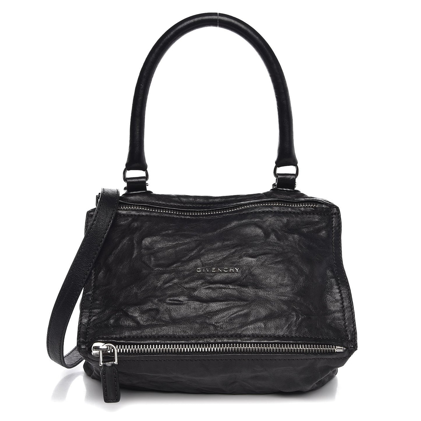 Tumbled Sheepskin Small Pandora Black