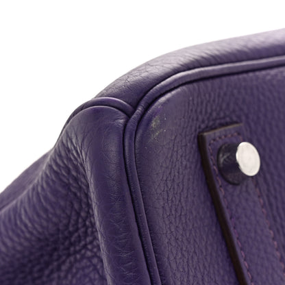 Hermes Togo Birkin 35 Iris 9 of 13