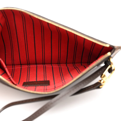 Louis Vuitton Damier Ebene Neverfull MM GM Pochette 5 of 8