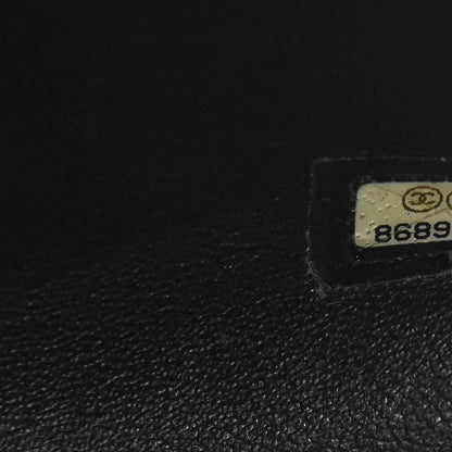 Chanel Caviar Quilted Jumbo Kelly Flap Black 7 of 9