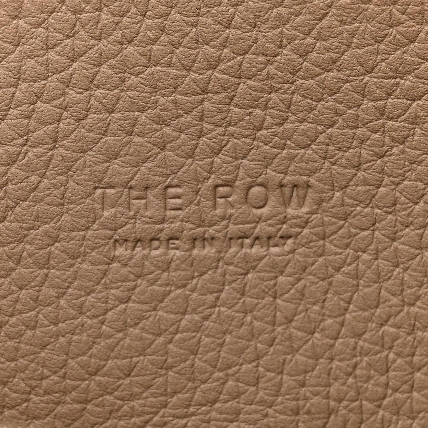 The Row Matte Grained Calfskin Soft Margaux 15 Dark Taupe 6 of 11